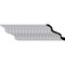 Ekena Millwork 4 5/8"H x 5 3/8"P x 6 7/8"F x 94 1/2"L Carrillo Medium Crown Moulding MLD04X05X07CI - alternate 1